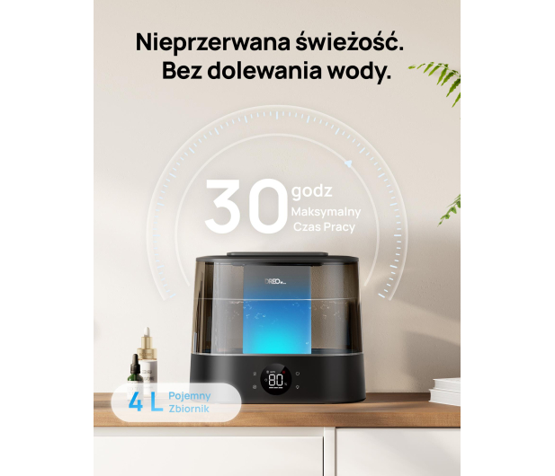 DREO Nawilżacz powietrza 420S czarny - 1503972 - zdjęcie 9